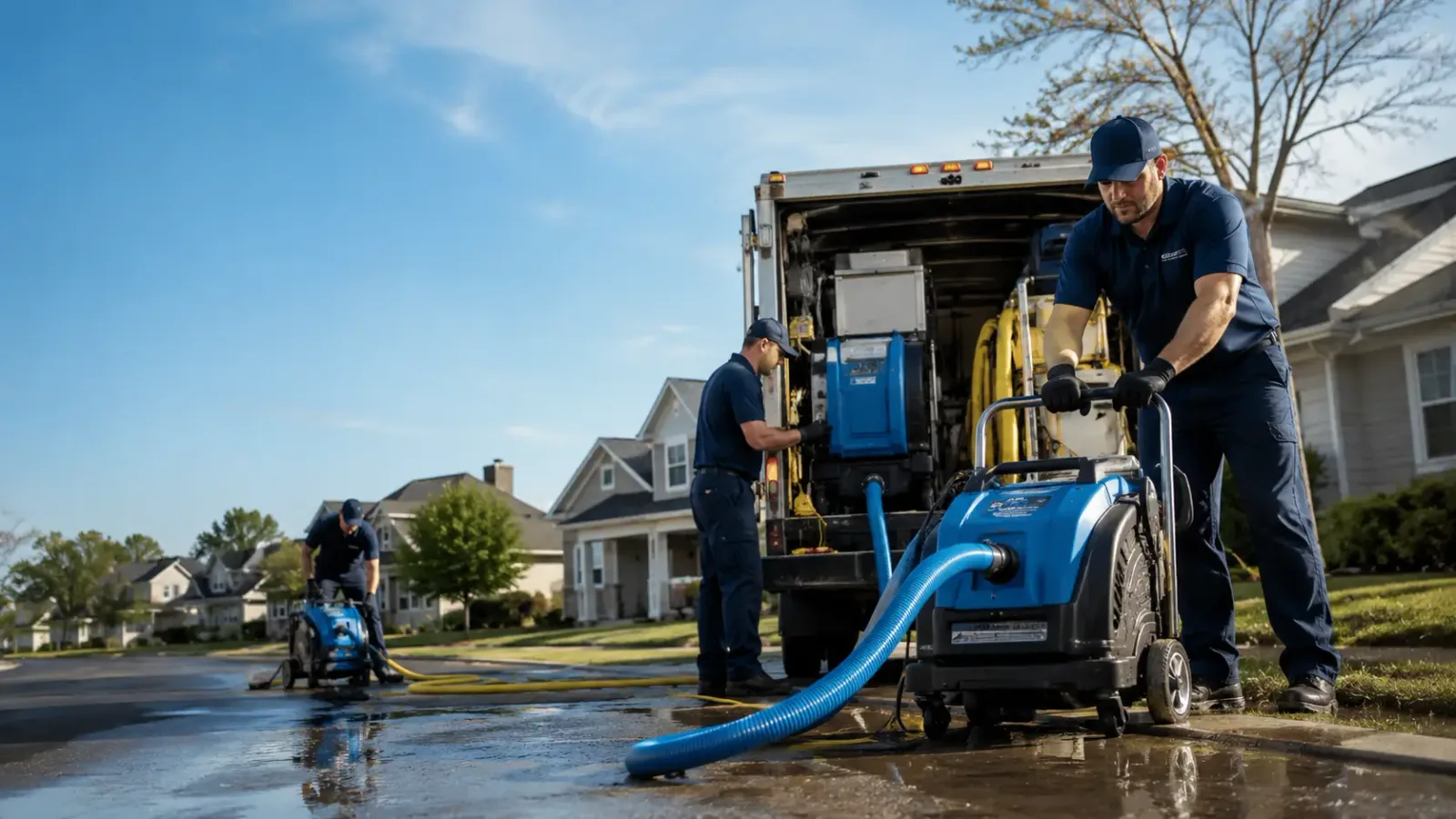 Flood Damage Cleanup in Andreas, PA